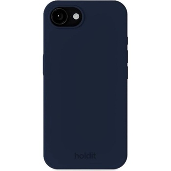 Holdit Калъф Holdit - Silicone, iPhone 16е, Midnight Blue (7330985170140)