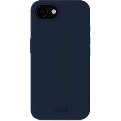 Holdit Калъф Holdit - Silicone, iPhone 16е, Midnight Blue (7330985170140)