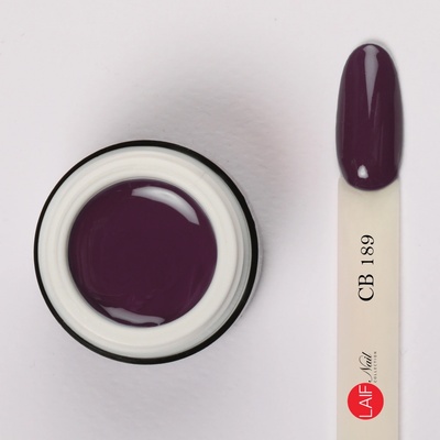 Laif Barevný UV/LED gel vínový CB 189 Marsala 6 ml