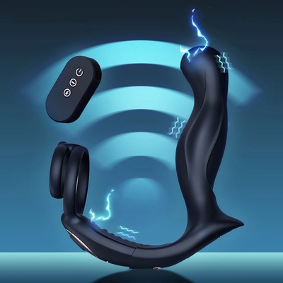 Sevanda Black Mamba Prostate Cock Ring Massager – Zboží Dáma