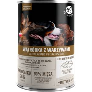 Pet Republic PetRepublic парченца в сос с черен дроб и зеленчуци 1250 г