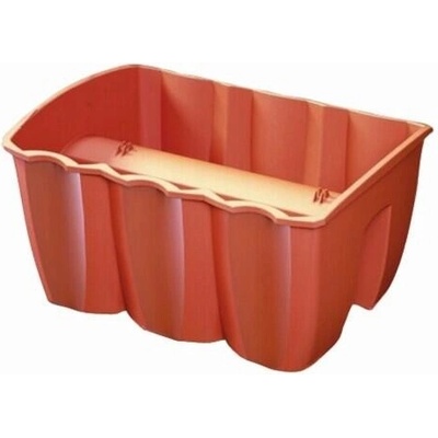 Prosperplast Kvetináč plast oranžový 39,3 x 40 x 20,5 cm