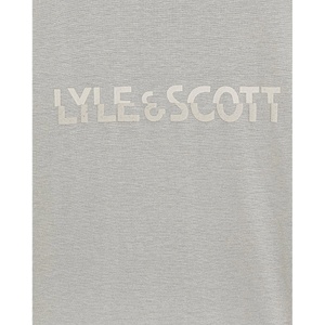 Lyle and Scott Тениска Lyle and Scott Kids Logo Regular Fit T-Shirt - Sharkskin X852