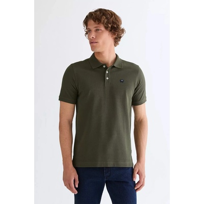 Wrangler pánske polo Regular Polo Shirt 112378000 khaki
