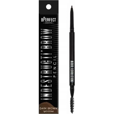 BPerfect Cosmetics Indestructi’Brow tužka na obočí IND004 Dark Brown 0,1 g