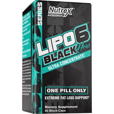 Nutrex Lipo 6 Black Hers Ultra Concentrate 60 kapslí