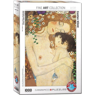 Gustav Klimt EuroGraphics Matka a dítě 1000 dílků