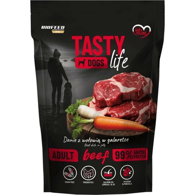 Biofeed Tasty Dogs Life Beef 500g