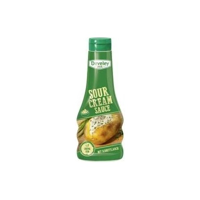 Develey Sour Cream omáčka zakysaná smetana s pažitkou 250 ml