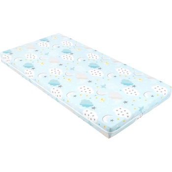 Kikka Boo Матрак Fantasia Plus 60x120x8см Clouds Blue (41107030020)