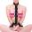 Ouch! Restraint Harness with Collar & Hand Cuffs Black