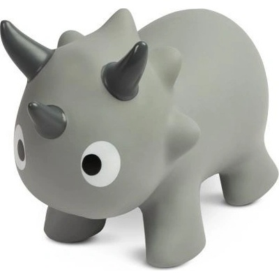 Skákacie Dino s pumpičkou grey Toyz