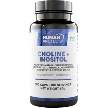 Image 1 of Human Protect Choline + Inositol [100 капсули]
