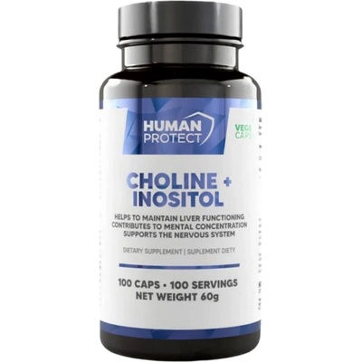 Human Protect Choline + Inositol [100 капсули]