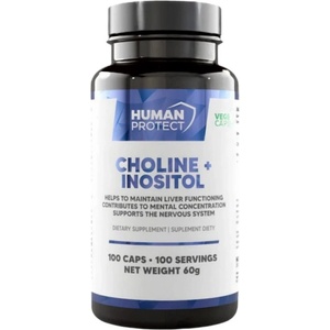 Human Protect Choline + Inositol [100 капсули]