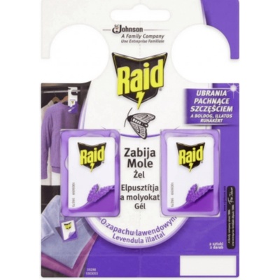 Raid Proti molům gel levandule 2 x 3 g