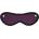 Rouge Leather Blindfold Eye Mask Puprle