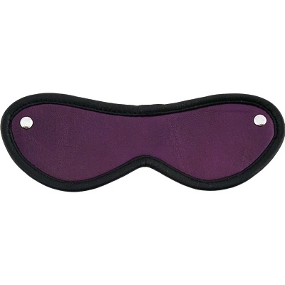 ostatní ROUGE Leather Blindfold Eye Mask Puprle
