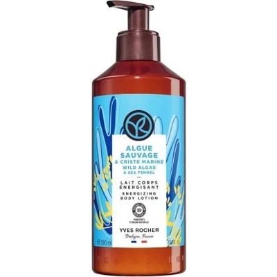 Yves Rocher BAIN NATURE Мляко за тяло Диви водорасли Хидратиращо мляко за тяло с аромат на слънце и море 390 ml