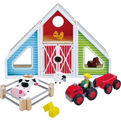 Hape drevená farma