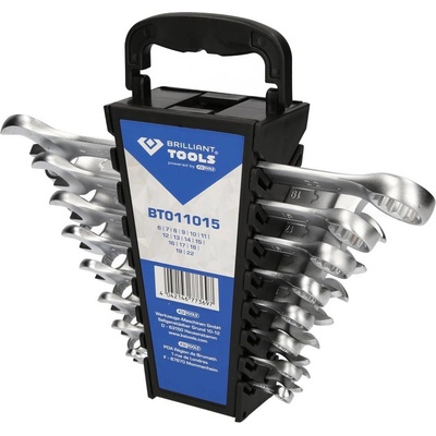 Brilliant Tools sada očkoplochých kľúčov 8 - 53 mm BT011015