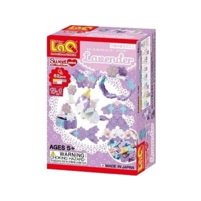 LaQ Mini Lavender Educational Building Blocks