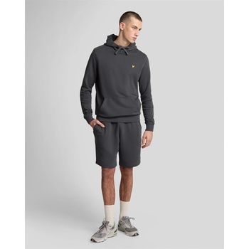 Image 1 of Lyle and Scott Поларени къси панталони Lyle and Scott Fleece Shorts - Gunmetal W635