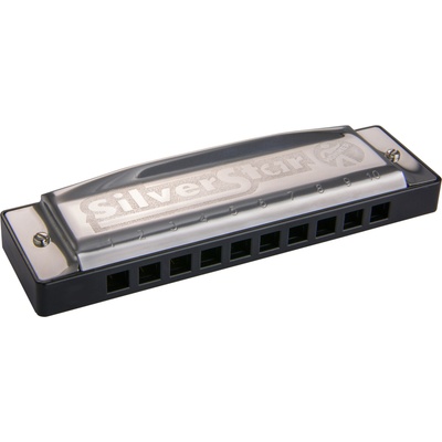 Hohner Silver Star C-Richter Диатонична устна хармоника (M5042016)