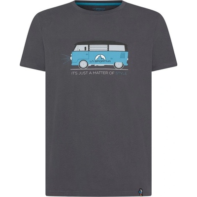 La Sportiva Van T-Shirt Carbon Topaz