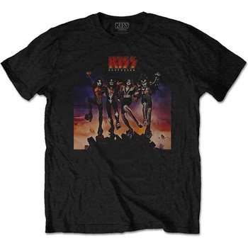 Kiss Риза Destroyer Unisex Black 2XL (KISSTS05MB05)