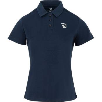 Requisite Дамска блуза с яка Requisite Polo Top Womens - Navy