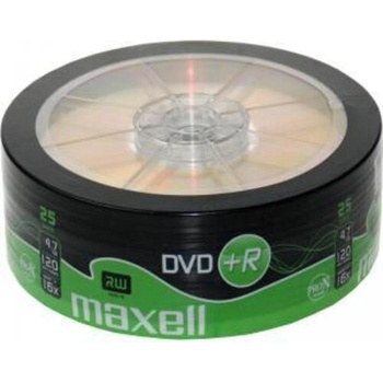 Maxell DVD R MAXELL, 4, 7 GB, 16x, 25 бр. cake box (ML-DDVD-plusR4.7-25PK)