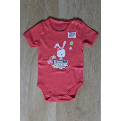 mymosa Боди с къс ръкав Зайче, 74/80, 86/92, 98/104