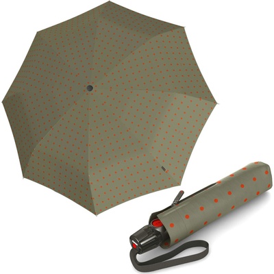 Knirps T.200 Medium Duomatic Kelly dámsky plne automatický dáždnik sand