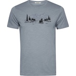 GreenBomb Мъжка тениска GreenBomb Bear River Spice T-shirt - Sea Smoke - размер XL (217-0561-0114)