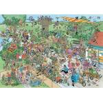 Jumbo - Puzzle Jan Van Haasteren: Big Garden Birdwatch - 1 000 piese