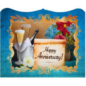 Gespaensterwald Картичка Gespaensterwald 3D - Happy Anniversary (8025600049)
