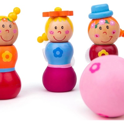 Bigjigs Toys Kuželky: Víly