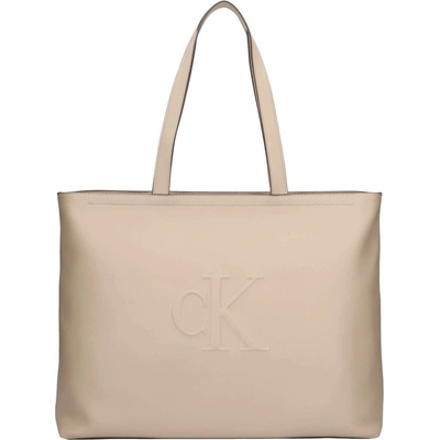 Calvin Klein Jeans dámská kabelka Halla béžová