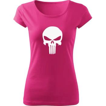 Image 1 of DRAGOWA дамска тениска, Punisher, розова, 150г/м2 (6487)