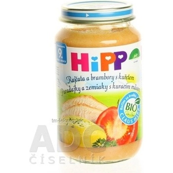 HiPP Bio Rajčiny s kuraťom a so zemiakmi 220 g