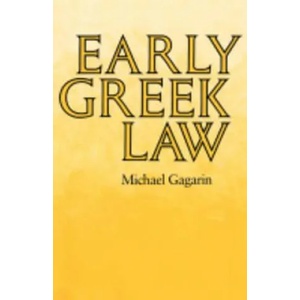 Early Greek Law | Michael Gagarin (ISBN: 9780520066021)