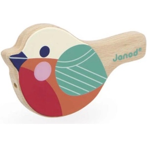 Janod Дървена свирка Janod - Gioia, птичка (J07665) - baby