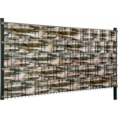 Floraworld Rolka protipohľadovej bariéry z PVC 20,5 m imitácia bridlice