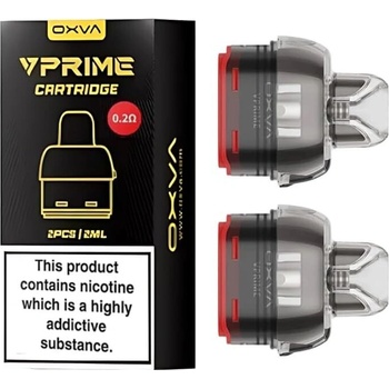 oxva vprime cartridge 0.8 OXVA VPrime Cartridge - Pack of 2 tanks with sealed coils main image 1