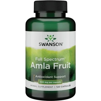Swanson Full Spectrum Amla Fruit, 500 mg, 120 капсули, Swanson (SW1091)