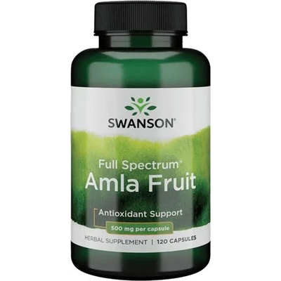Swanson Full Spectrum Amla Fruit, 500 mg, 120 капсули, Swanson (SW1091)