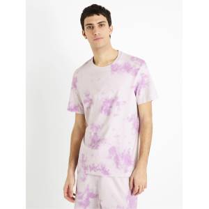 Celio Светлолилава мъжка батикова тениска Celio Dengame Celio | Lilav | МЪЖЕ | S