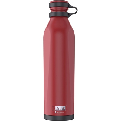 I Drink Třívrstvá termo láhev B EVO Scarlatto Tiziano 500 ml