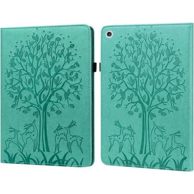 Vsetkonamobil 108588 ART DEER Zaklápacie puzdro pre Lenovo Tab M10 Plus 3. generácia zelené